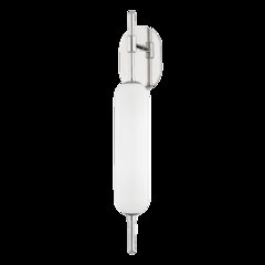 Miley Wall Sconce, Polished Nickel