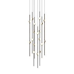 Constellation Pendant, Espresso Black