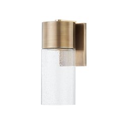 Pristine Exterior Wall Sconce, Patina Brass