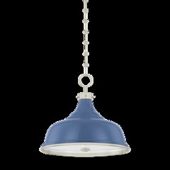 Painted No.1 Pendant, Polished Nickel