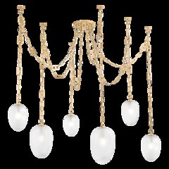 Daith Chandelier, Vintage Brass