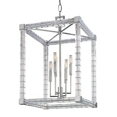 Alpine Lantern, Polished Nickel