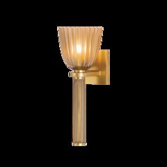 Columbus Wall Sconce, Aged Brass