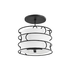 Reedley Semi Flush, Forged Iron