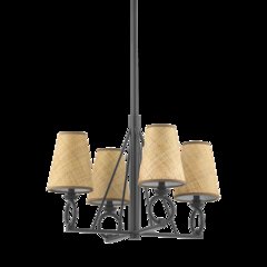 Pendelton Chandelier, Aged Iron