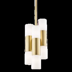 Lola Pendant, Aged Brass