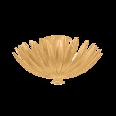 Whitfield Semi Flush, Vintage Gold Leaf