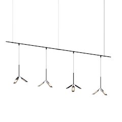 Suspenders Pendant, Satin Black