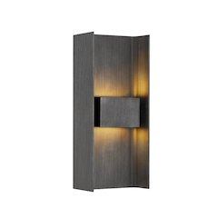 Scotsman Exterior Wall Sconce, Graphite