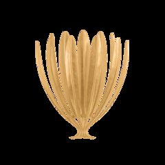 Whitfield Wall Sconce, Vintage Gold Leaf