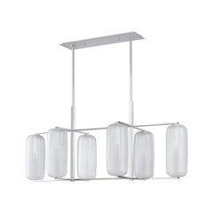 Pebble Linear, Polished Nickel
