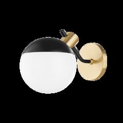 Miranda Wall Sconce, Aged Brass