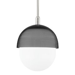 Nyack Pendant, Polished Nickel