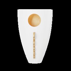 Ari Wall Sconce, Gold Leaf