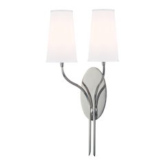 Rutland Wall Sconce, Polished Nickel