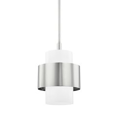 Corinth Pendant, Polished Nickel