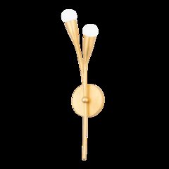 Elsa Wall Sconce, Gold Leaf