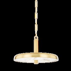 Reynolds Pendant, Aged Brass