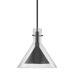 Atticus Pendant, Soft Black