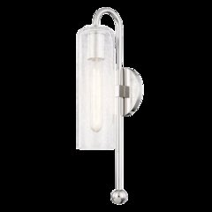 Skye Wall Sconce, Polished Nickel