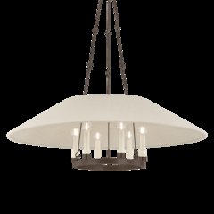 Archive Chandelier, Bronze