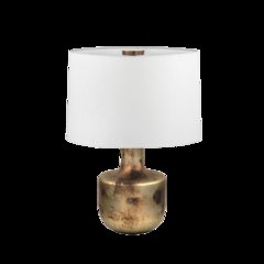 Terron Table Lamp, Patina Brass