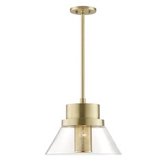 Paoli Pendant, Aged Brass