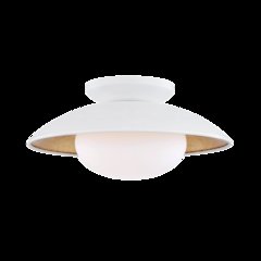 Cadence Semi Flush, White