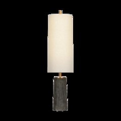 Thane Floor Lamp, Patina Brass