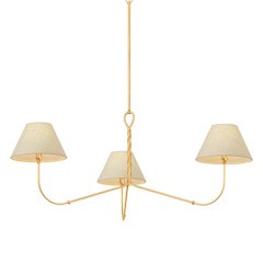 Dekalb Chandelier, Essential, Natural