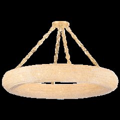 Lure Chandelier, Vintage Gold Leaf