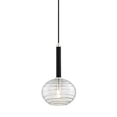 Breton Pendant, Polished Nickel