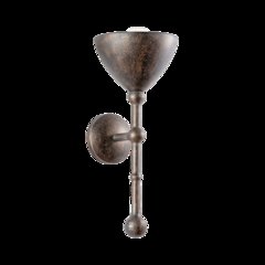 Vishal Wall Sconce, Black Patina Gold