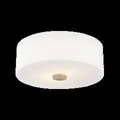 Sophie Flush Mount, Aged Brass