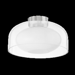 Giovanna Flush Mount, Polished Nickel