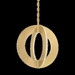 Samos Chandelier, Vintage Brass