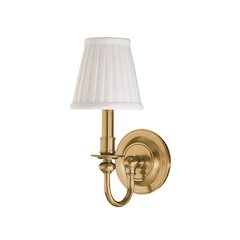 Beekman Wall Sconce, Aged Brass