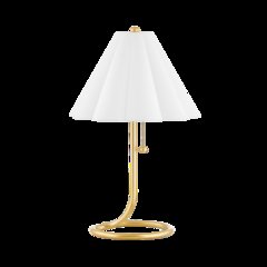 Martha Table Lamp, Aged Brass