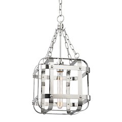 Colchester Pendant, Polished Nickel