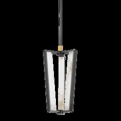 Edgemere Pendant, Aged Brass
