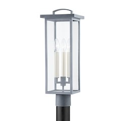 Eden Exterior Post, Weathered Zinc