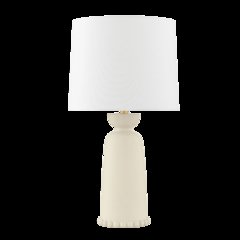 Rhea Table Lamp, Aged Brass