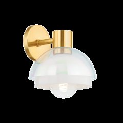 Modena Wall Sconce, Aged Brass
