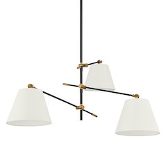 Navin Chandelier, Patina Brass