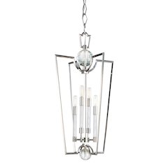 Waterloo Lantern, Polished Nickel