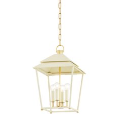Natick Lantern, Aged Brass