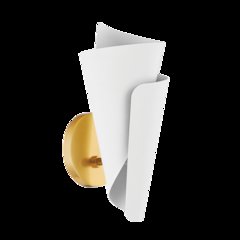 Davina Wall Sconce, Aged Brass