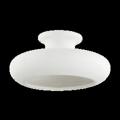 Annie Semi Flush, Aged Brass