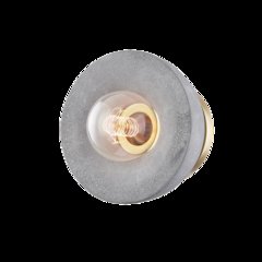 Poppy Flush Mount, Aged Brass