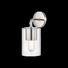 Lula Wall Sconce, Polished Nickel